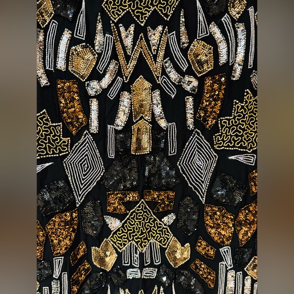 Mango sparkling embroidered dress - Picture 2 of 6